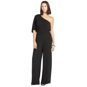 BCBG one shoulder jumpsuit